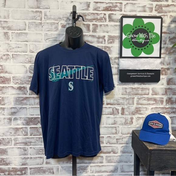 Life Is Good keep it simple Blue and White Baseball Hat - Picture 2 of 5